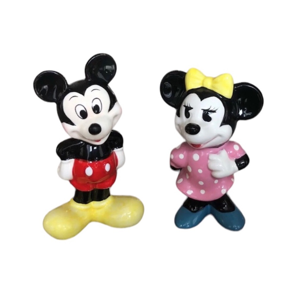 Vintage Disney Mikey/Minnie Figurines Japan/Taiwan